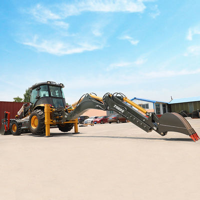 Velocidad rápida más potente adaptable de Machine 2400r/Min del cargador de la retroexcavadora