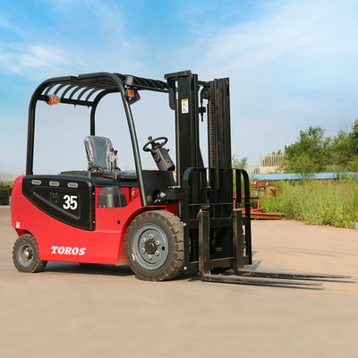 Camioneta elevadora eléctrica computarizada con neumático con radio de giro de 3-4 m