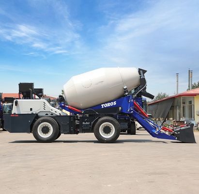 4×2 Maquinaria de mezclas de hormigón Camión listo para mezclar Camión de hormigón para obras de construcción