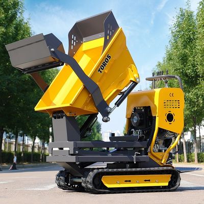 Paisajismo 20° Gradabilidad Autocarga Mini Dumper 306cc Desplazamiento