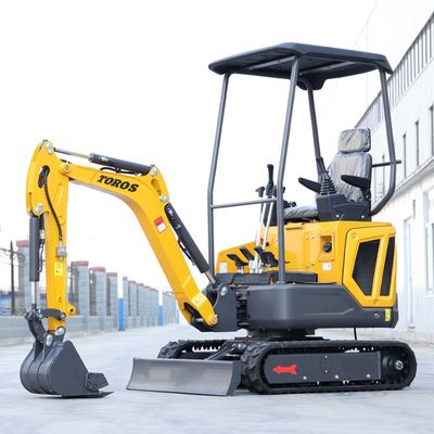 3060 mm longitud total excavadora de rastreo compacta 1 tonelada con fuerza máxima de excavación de 8kn