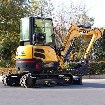 Mini excavadora de 3,5 toneladas con motor Kubota Pequeña excavación CE EPA EURO5 Micro excavadora