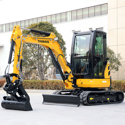 Mini excavadora de 3,5 toneladas con motor Kubota Pequeña excavación CE EPA EURO5 Micro excavadora