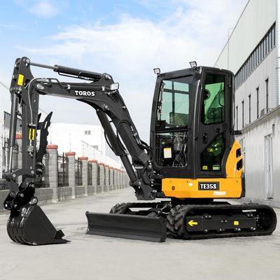 Mini excavadora de 3,5 toneladas con motor Kubota Pequeña excavación CE EPA EURO5 Micro excavadora