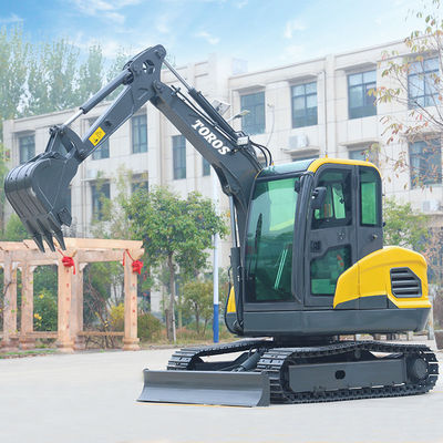 Máxima altura de descarga 3050 mm Mini excavadora con velocidad de oscilación de la unidad de 8 rpm