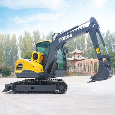 Máxima altura de descarga 3050 mm Mini excavadora con velocidad de oscilación de la unidad de 8 rpm