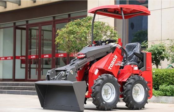 Las máquinas de carga de ruedas con ruedas de rodadura de tipo "sitting-on" deben tener la certificación CE EURO 5.