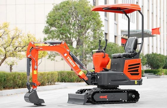 Mini excavadora 1200kg de peso operativo, motor Kubota