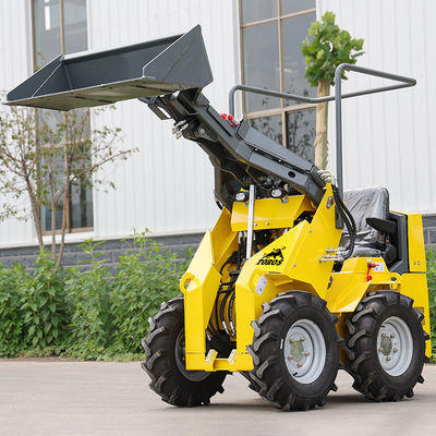 Cargador de dirección de tránsito de baja velocidad aprobado por la EPA Cargador de pequeño desplazamiento con motor diésel Opciones de colores múltiples