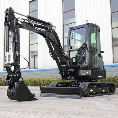 Mini excavadora de orugas de 1-5 toneladas, sin diferencia de precio con la fábrica de origen
