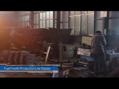 Pneumático sólido de 2,5 a 3,5 toneladas, montacargas diésel, montacargas pesadas para almacén