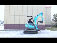 Mini excavador de Toros sobre orugas pequeño equipo de excavación de 2,6 toneladas para la reparación de carreteras